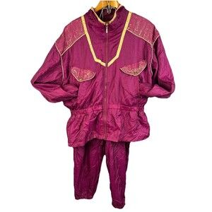 Vtg 80/90s Athletech Jogging/Windsuit/ Tracksuit Women’s Large Read description